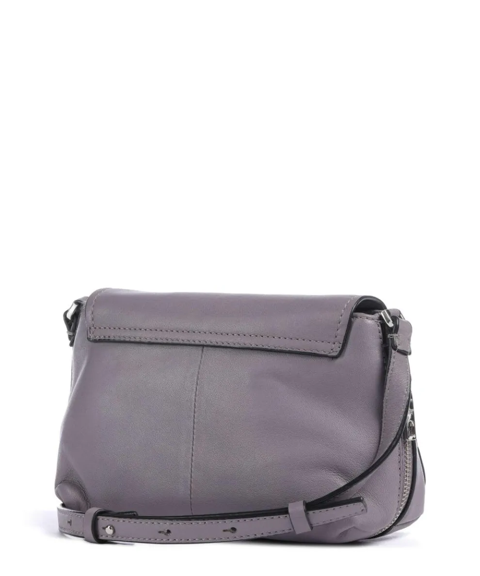 Hera Sheep Natural S Umhängetasche Schafsleder violett