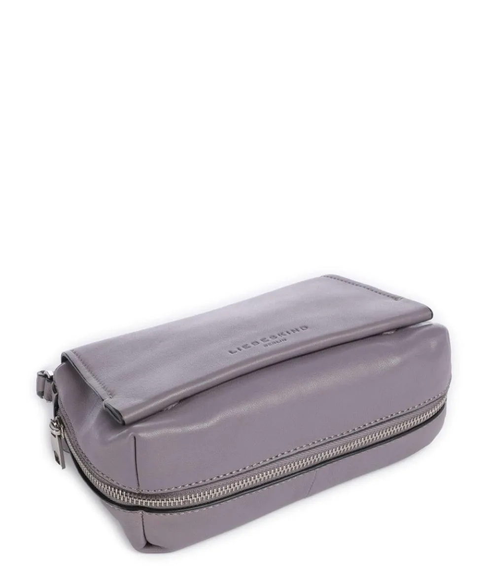 Hera Sheep Natural S Umhängetasche Schafsleder violett