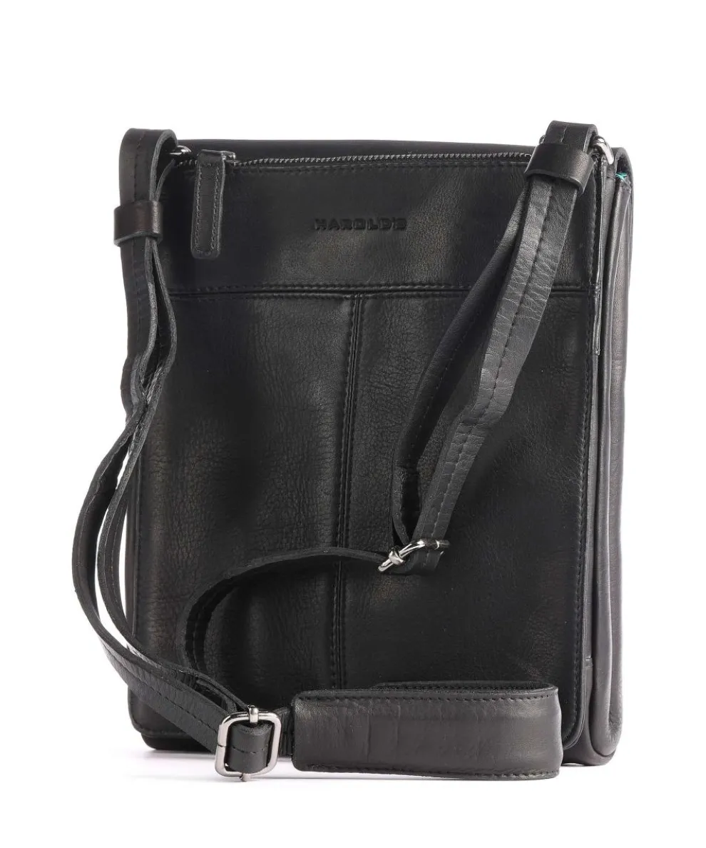 Campo Umhängetasche Rindsleder schwarz