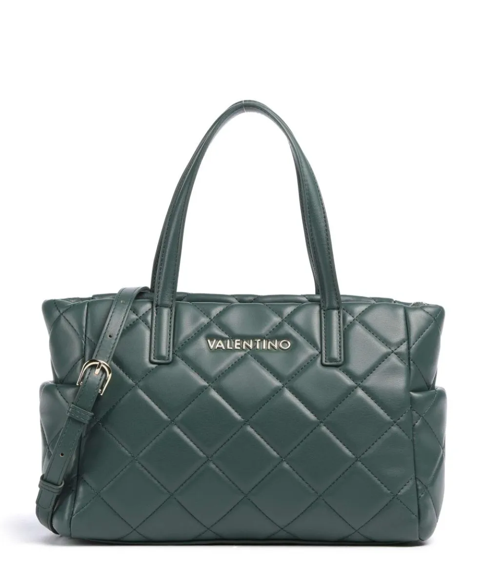 Ocarina Handtasche Lederimitat dunkelgrün