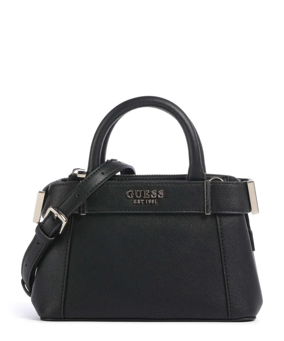 Anadela Mini Handtasche Lederimitat schwarz