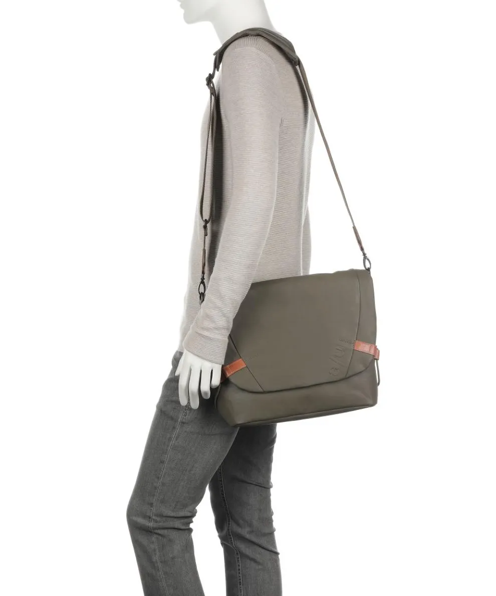 Japan Matsumoto Aktentasche 12″ Bio-Baumwolle olivgrün