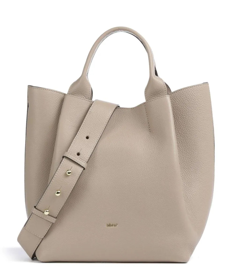 Agave Essential Medium Handtasche genarbtes Leder beige