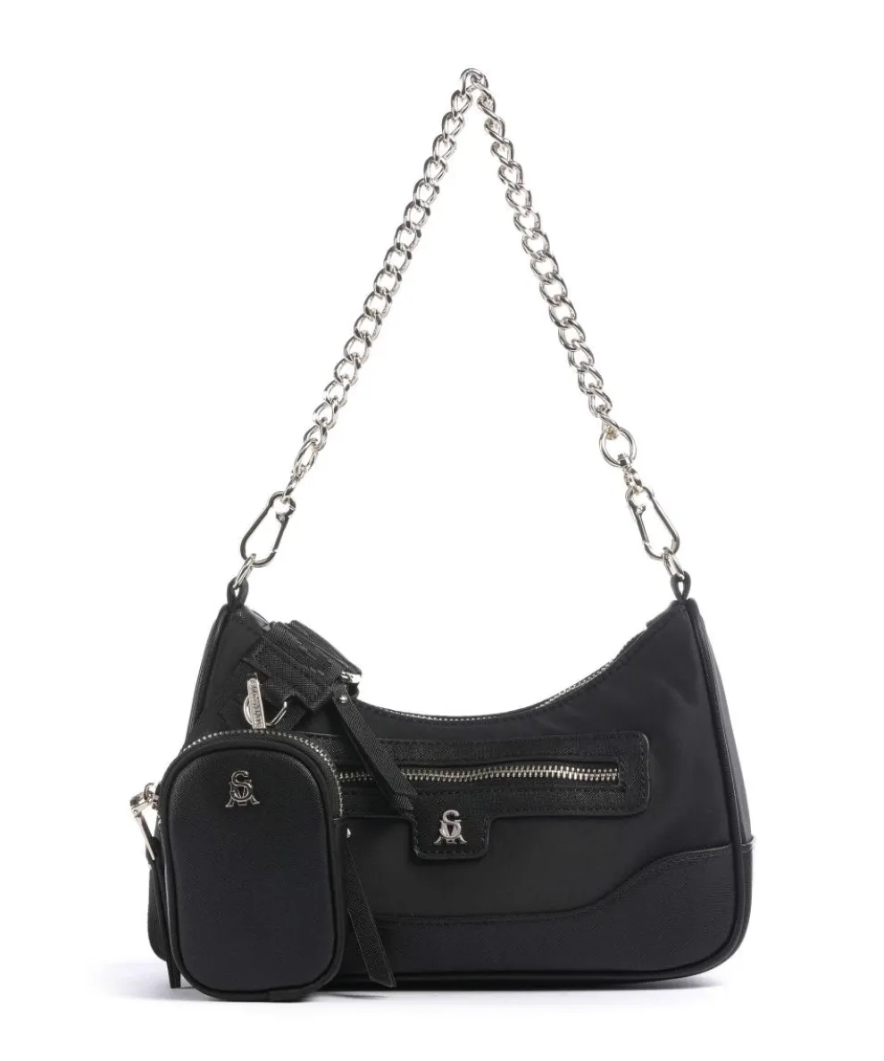 BGREED Schultertasche Nylon schwarz