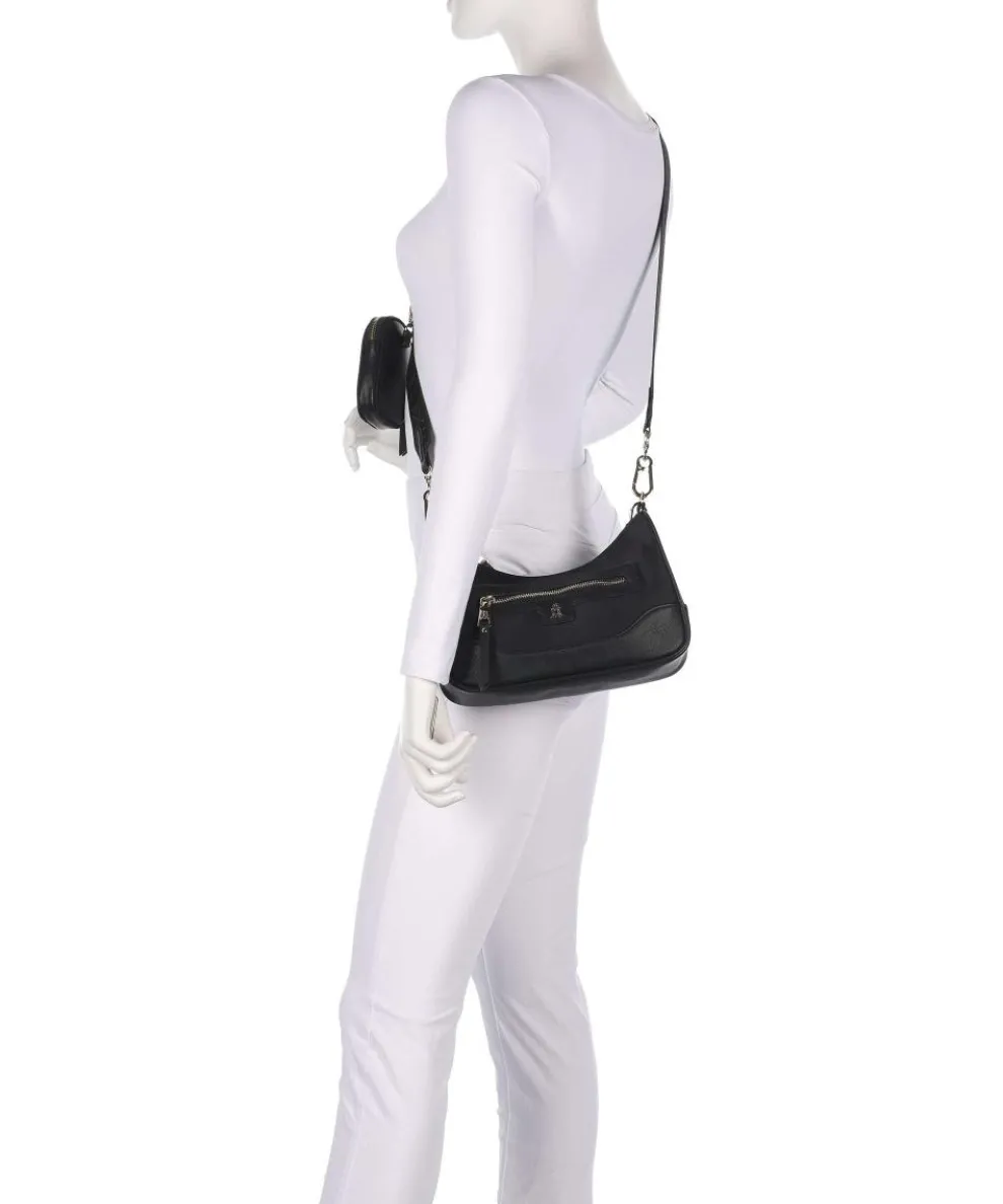 BGREED Schultertasche Nylon schwarz