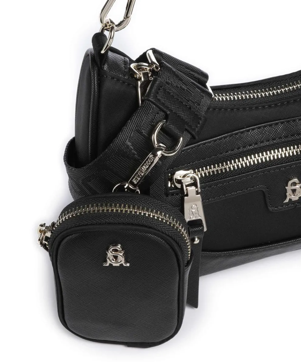 BGREED Schultertasche Nylon schwarz