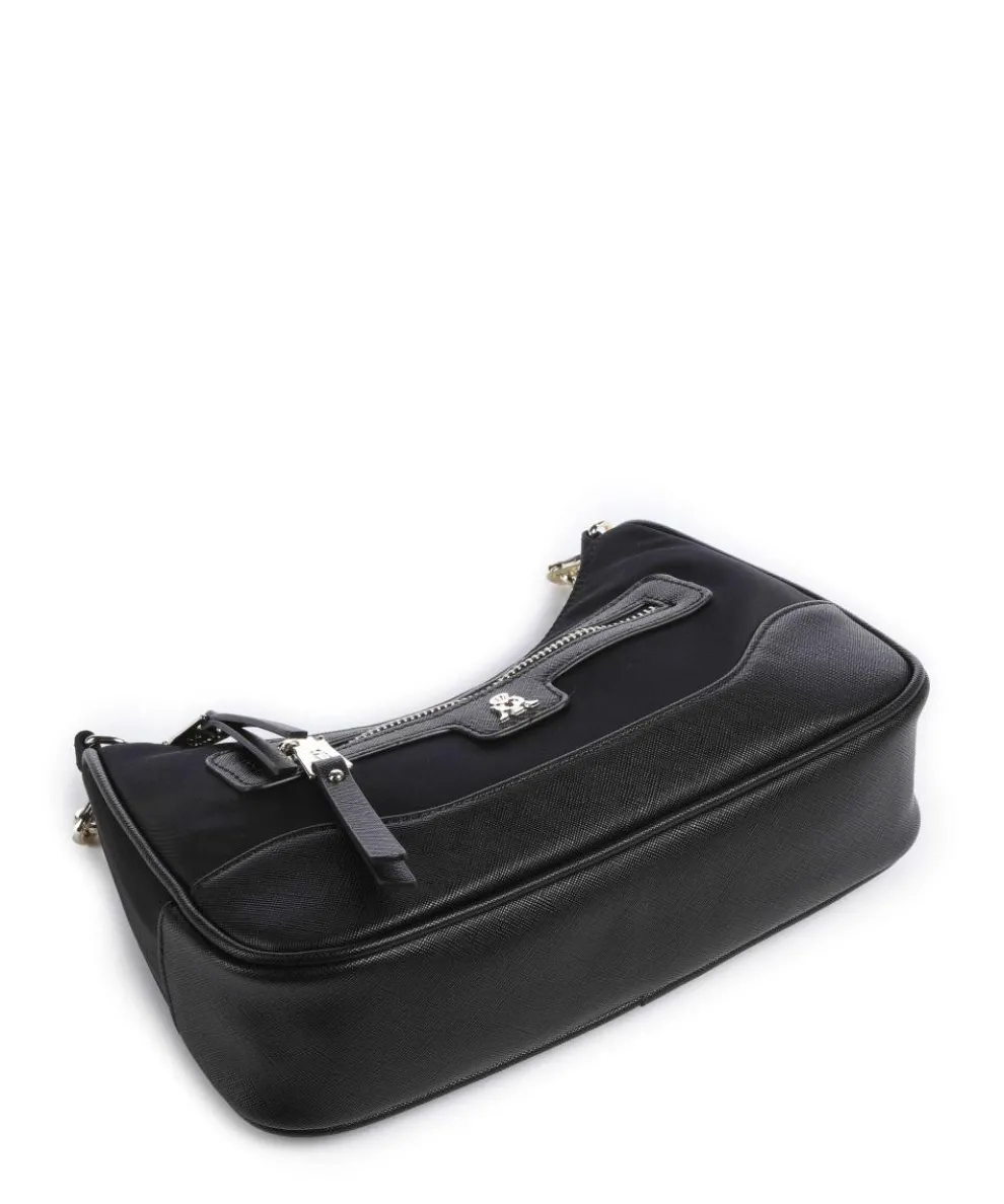 BGREED Schultertasche Nylon schwarz