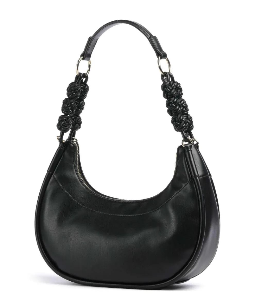 Tender Schultertasche Lederimitat schwarz