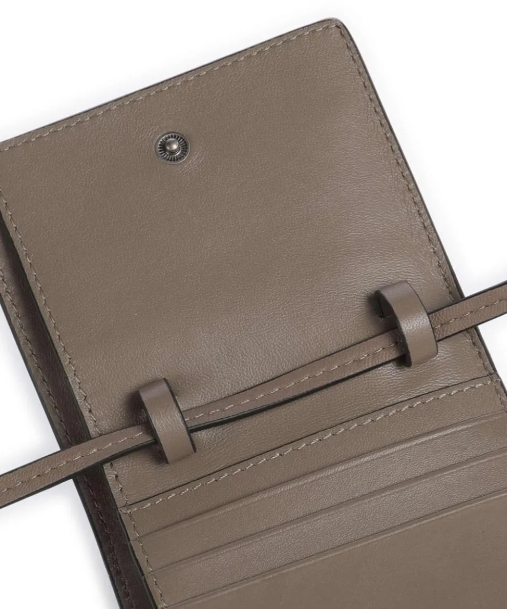 Ada Sheep Natural M Geldbörse Schafsleder taupe