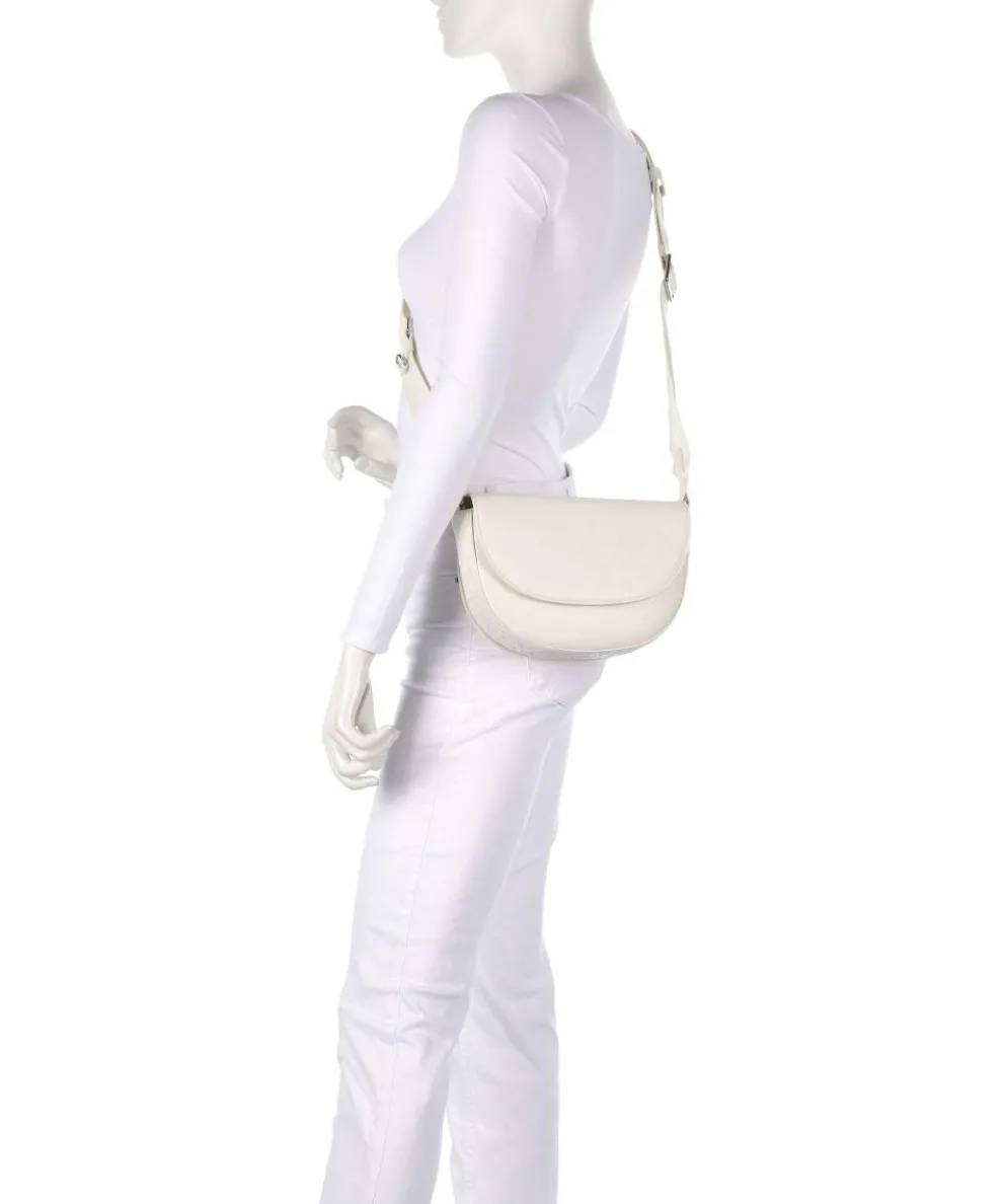 Vika Umhängetasche Lederimitat elfenbein