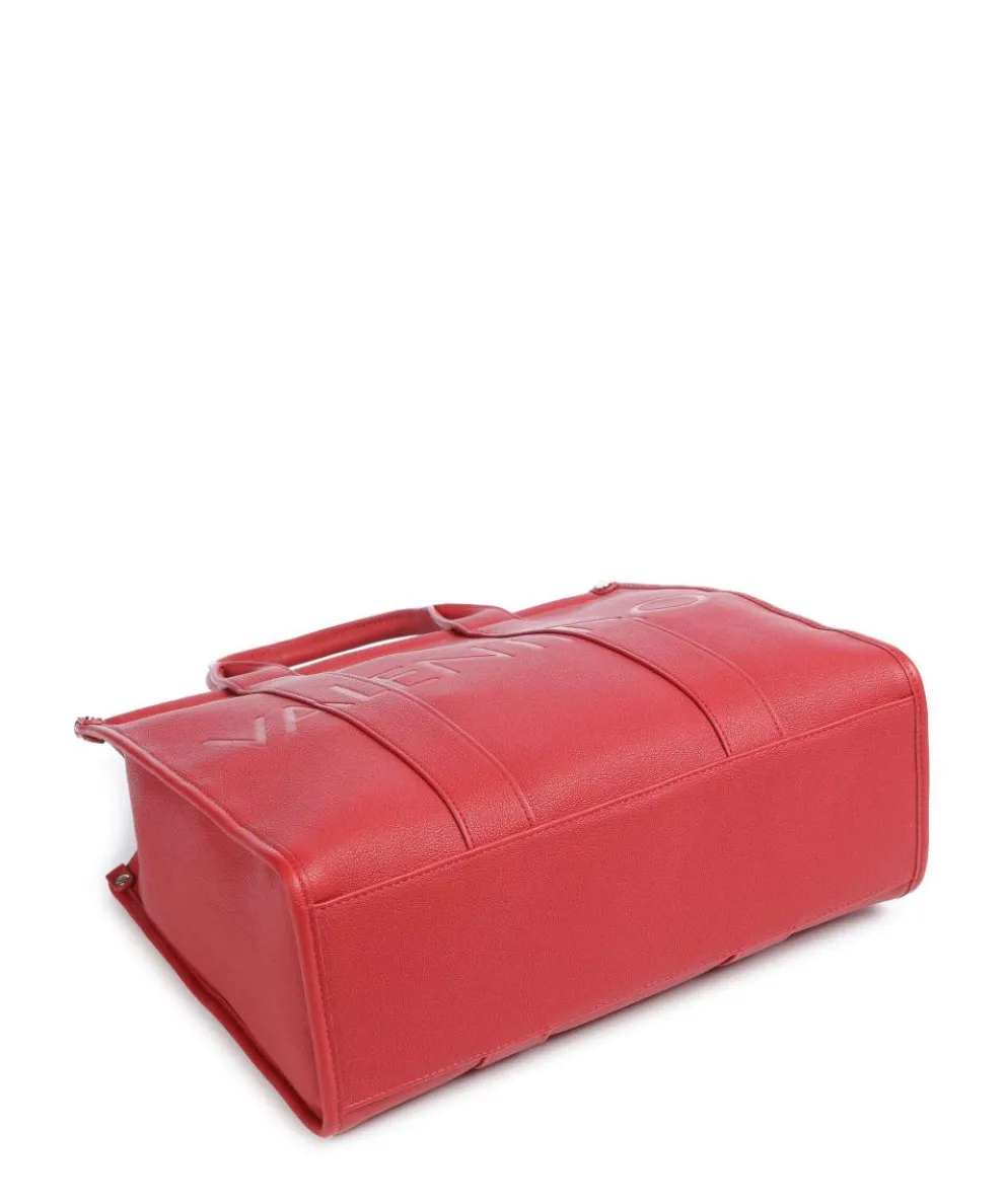 Sirah Re Handtasche Lederimitat dunkelrot