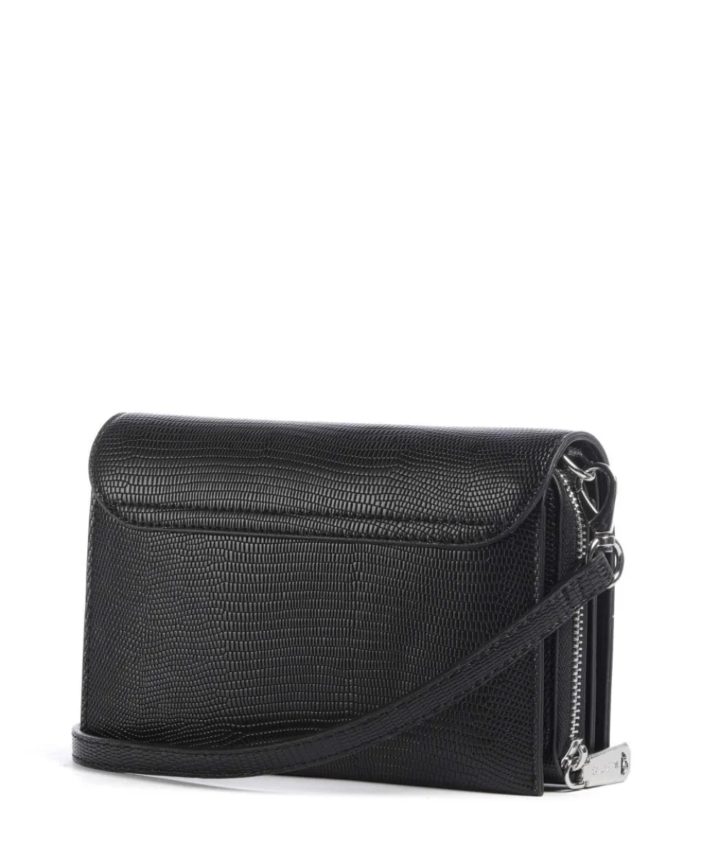 Ember Umhängetasche Lederimitat schwarz