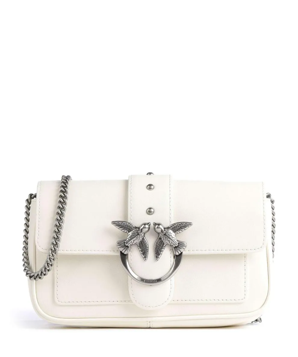 Love One Pocket Geldbörse fein genarbtes Leder elfenbein