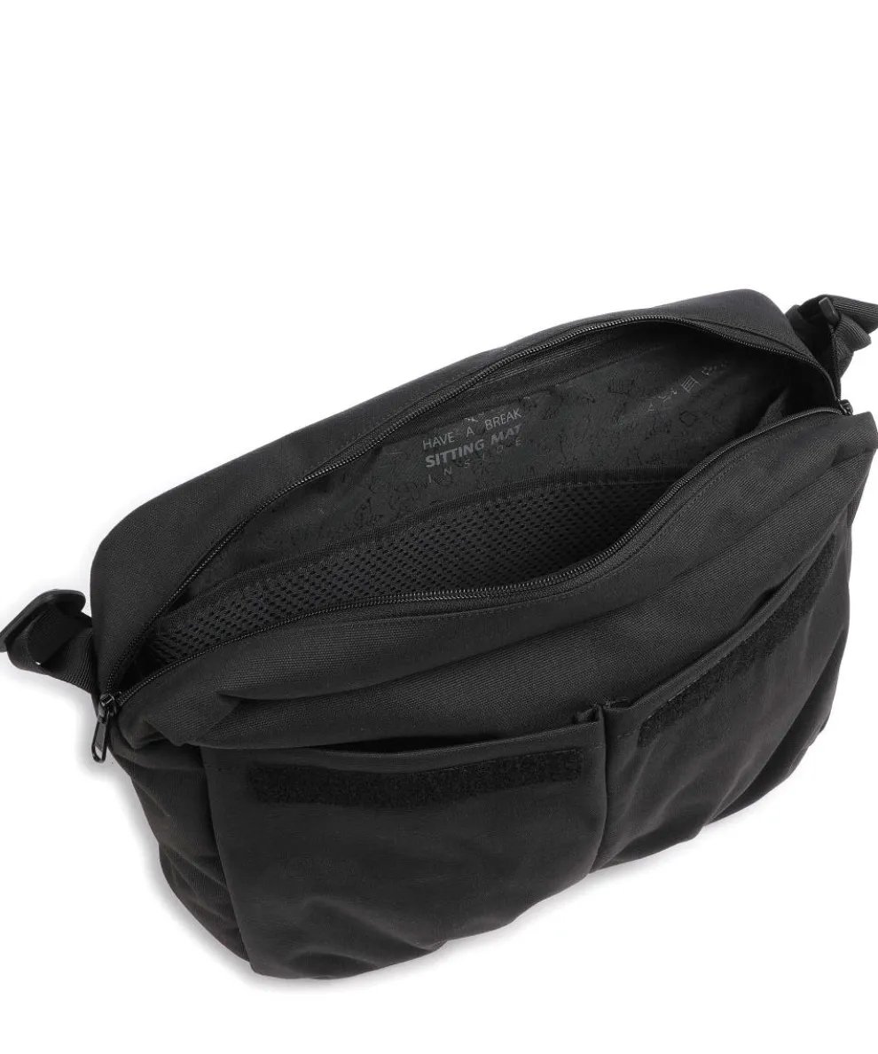 Coreway 13 Kuriertasche 13″ recyceltes Polyester schwarz
