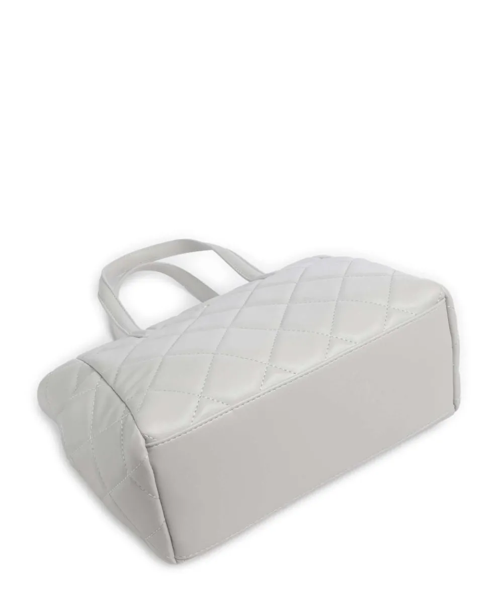 Ocarina Handtasche Lederimitat hellgrau