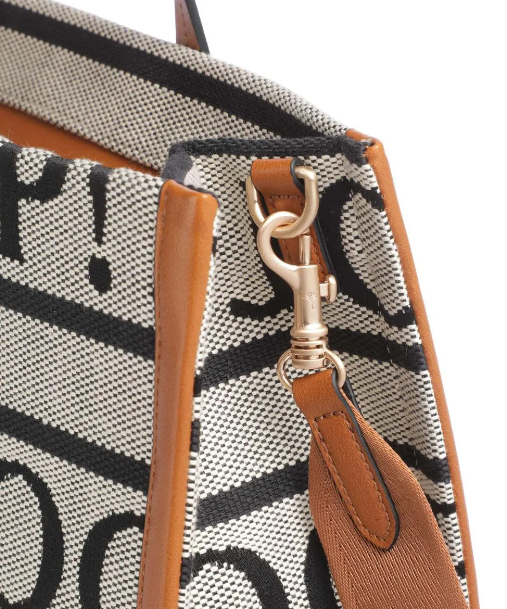 Paraffa Aurelia Handtasche Baumwolle beige/braun