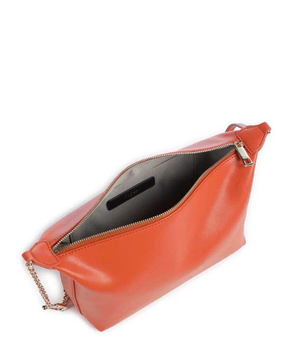 Nuvola Mini Umhängetasche Nappaleder orange