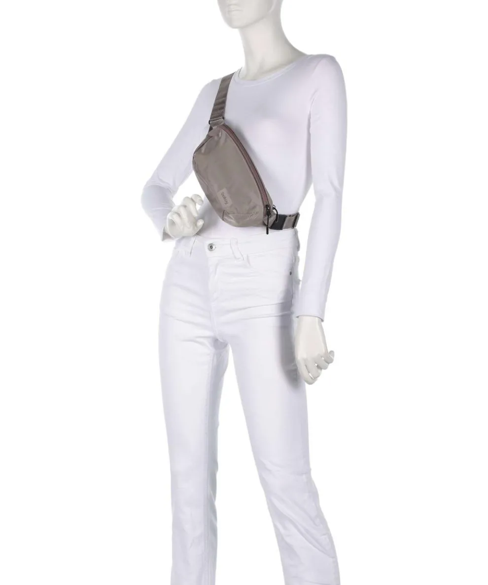 Laneway 2L Gürteltasche recyceltes Nylon taupe