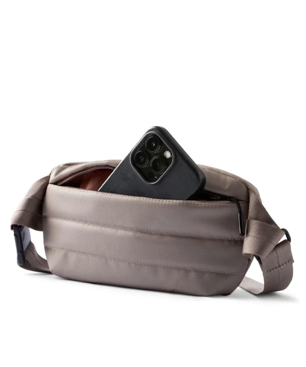 Laneway 2L Gürteltasche recyceltes Nylon taupe