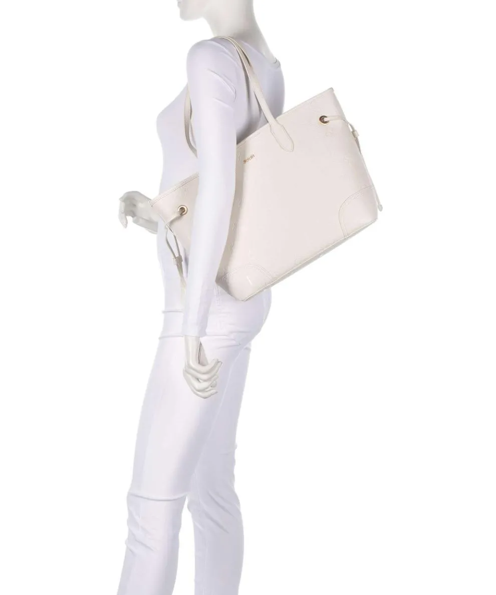 Decoro Edition Lara Shopper Lederimitat weiß