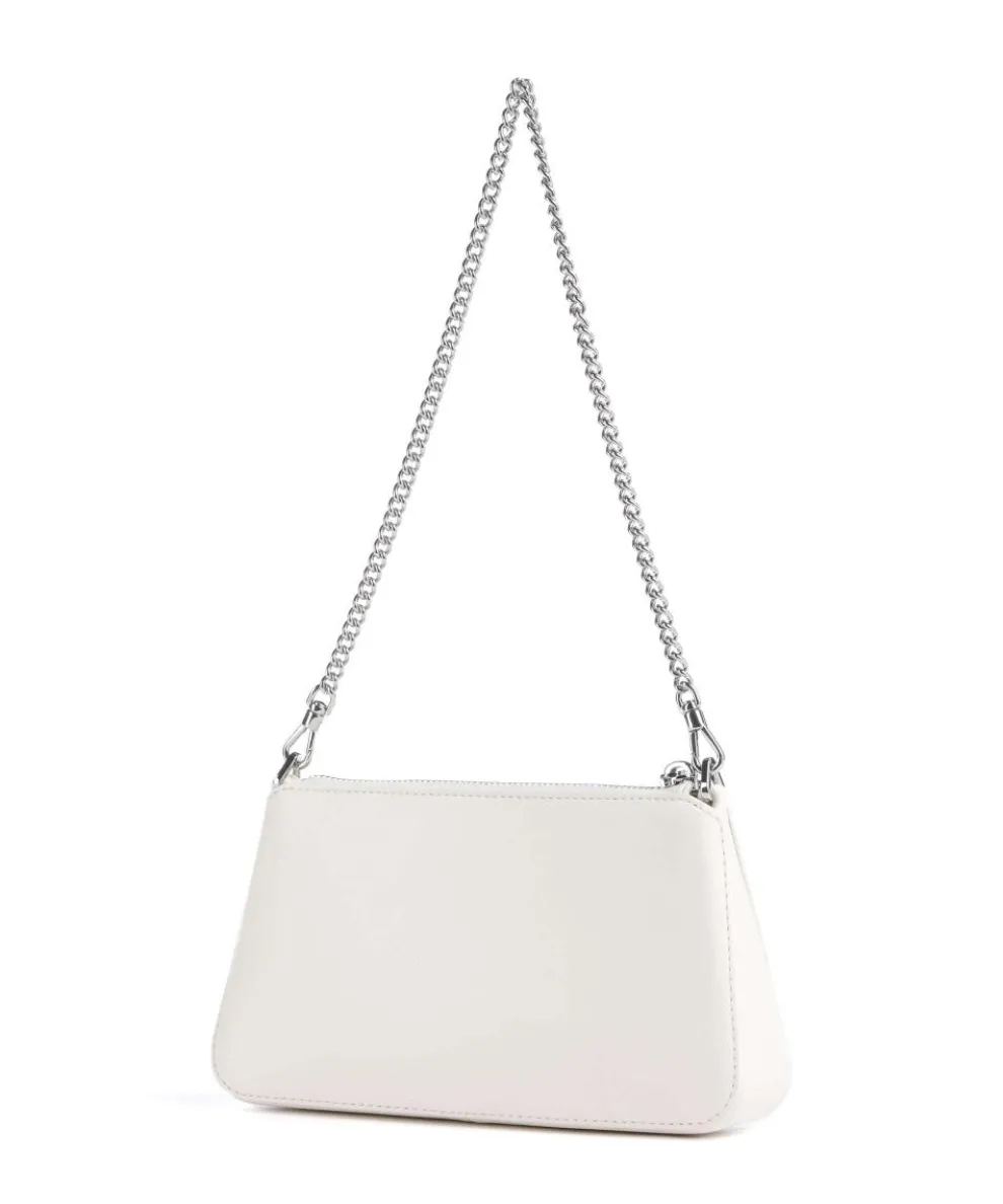 Grace Schultertasche fein genarbtes Rindsleder creme