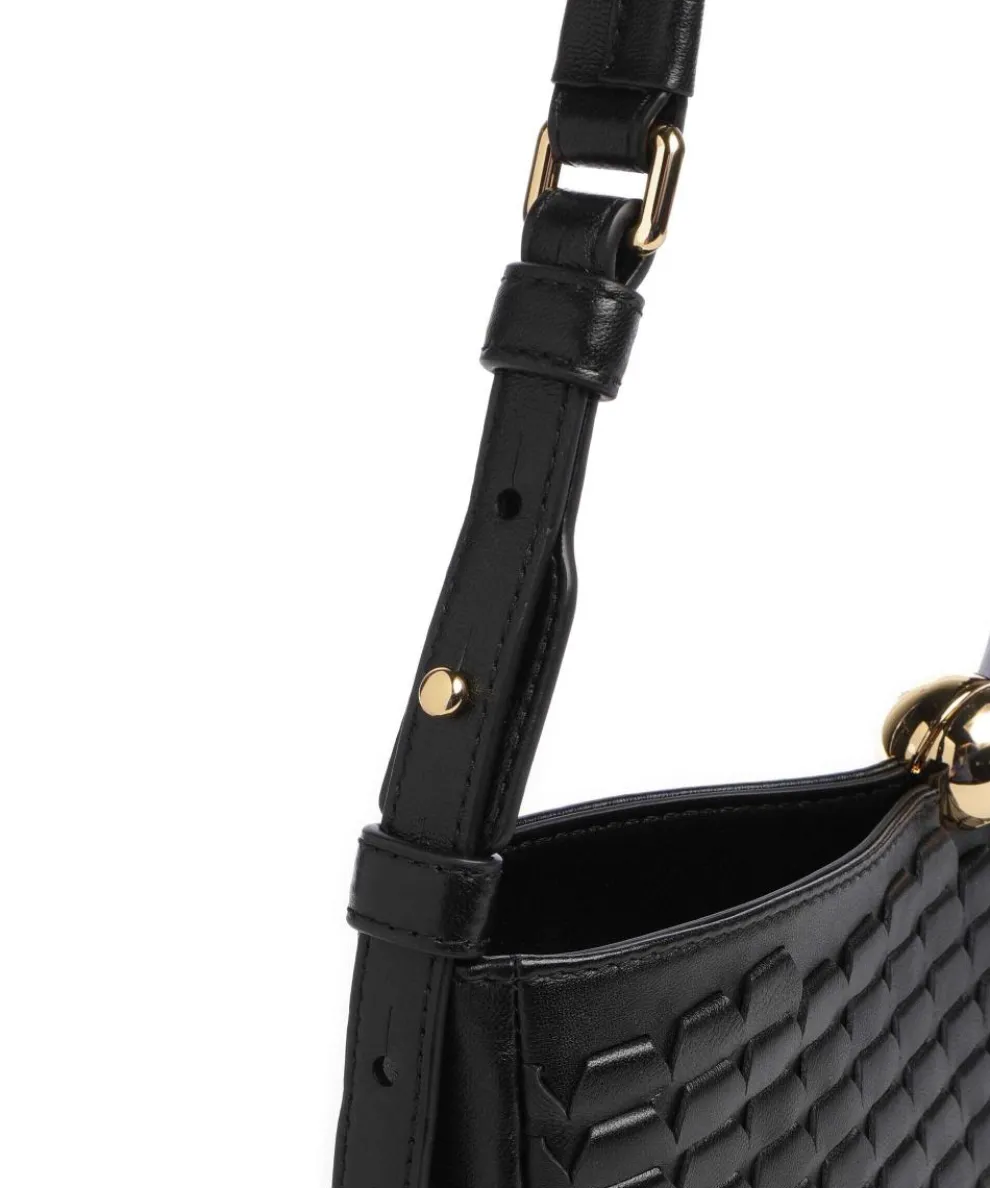 Sfera Soft M Beuteltasche fein genarbtes Rindsleder schwarz