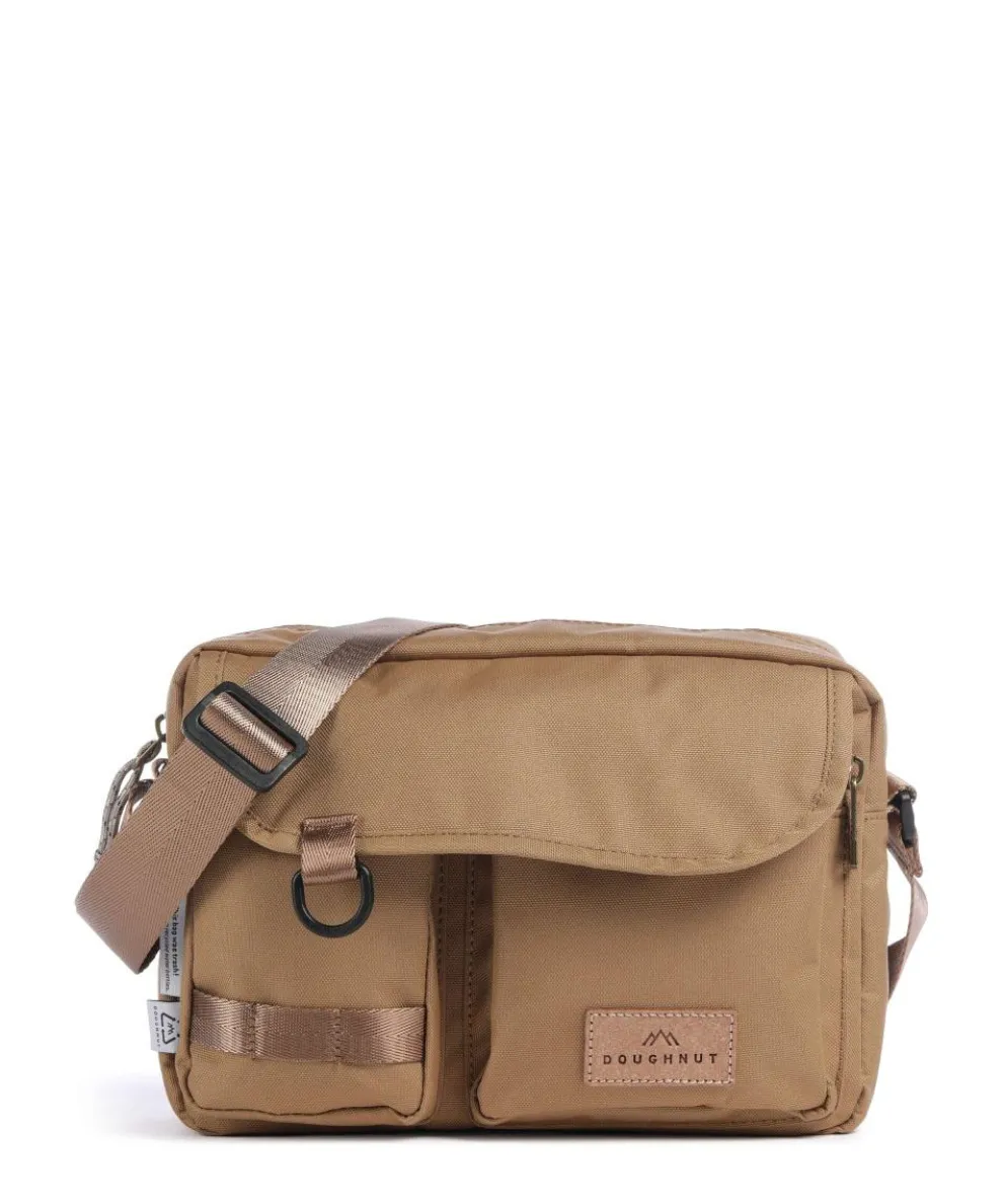 Reborn Mission Lite Umhängetasche recyceltes Polyester camel