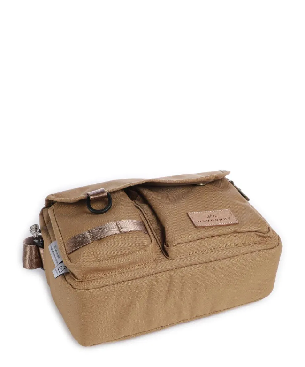 Reborn Mission Lite Umhängetasche recyceltes Polyester camel