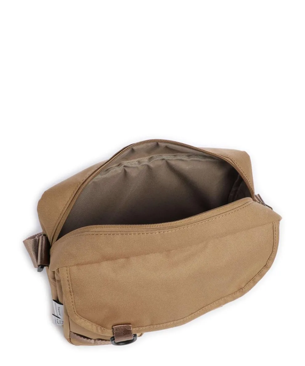 Reborn Mission Lite Umhängetasche recyceltes Polyester camel