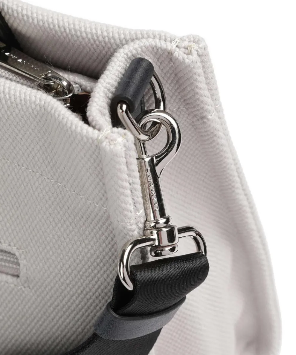 Actual Canvas Conscious Handtasche Baumwolle grau/schwarz