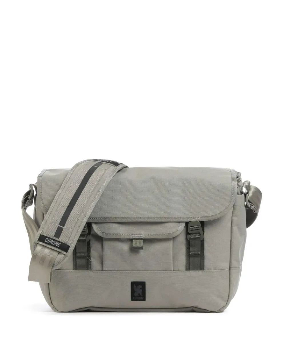 Midtown 20L Kuriertasche 16″ recyceltes Nylon grau