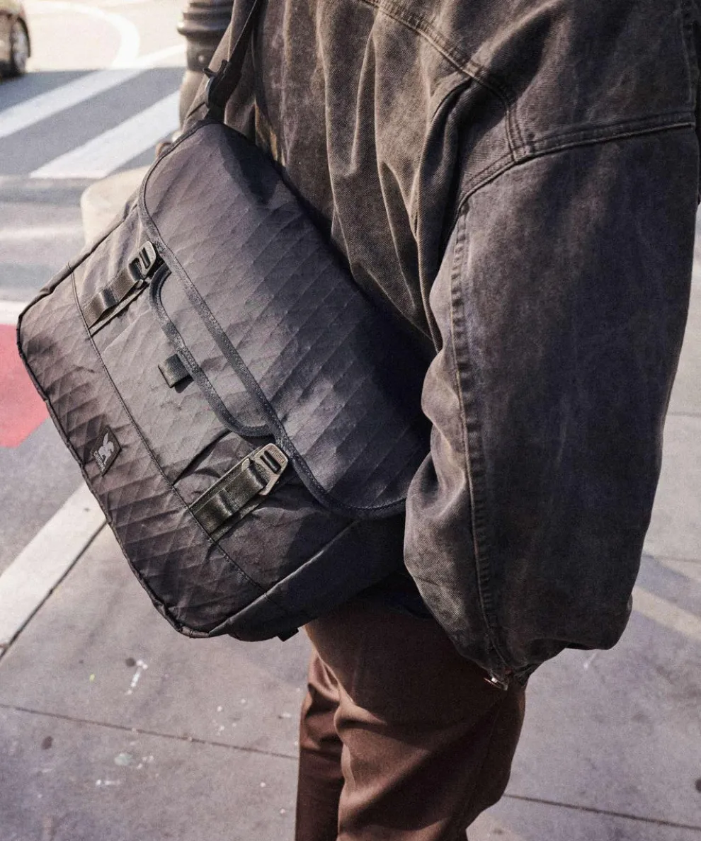 Midtown 20L Kuriertasche 16″ recyceltes Nylon grau