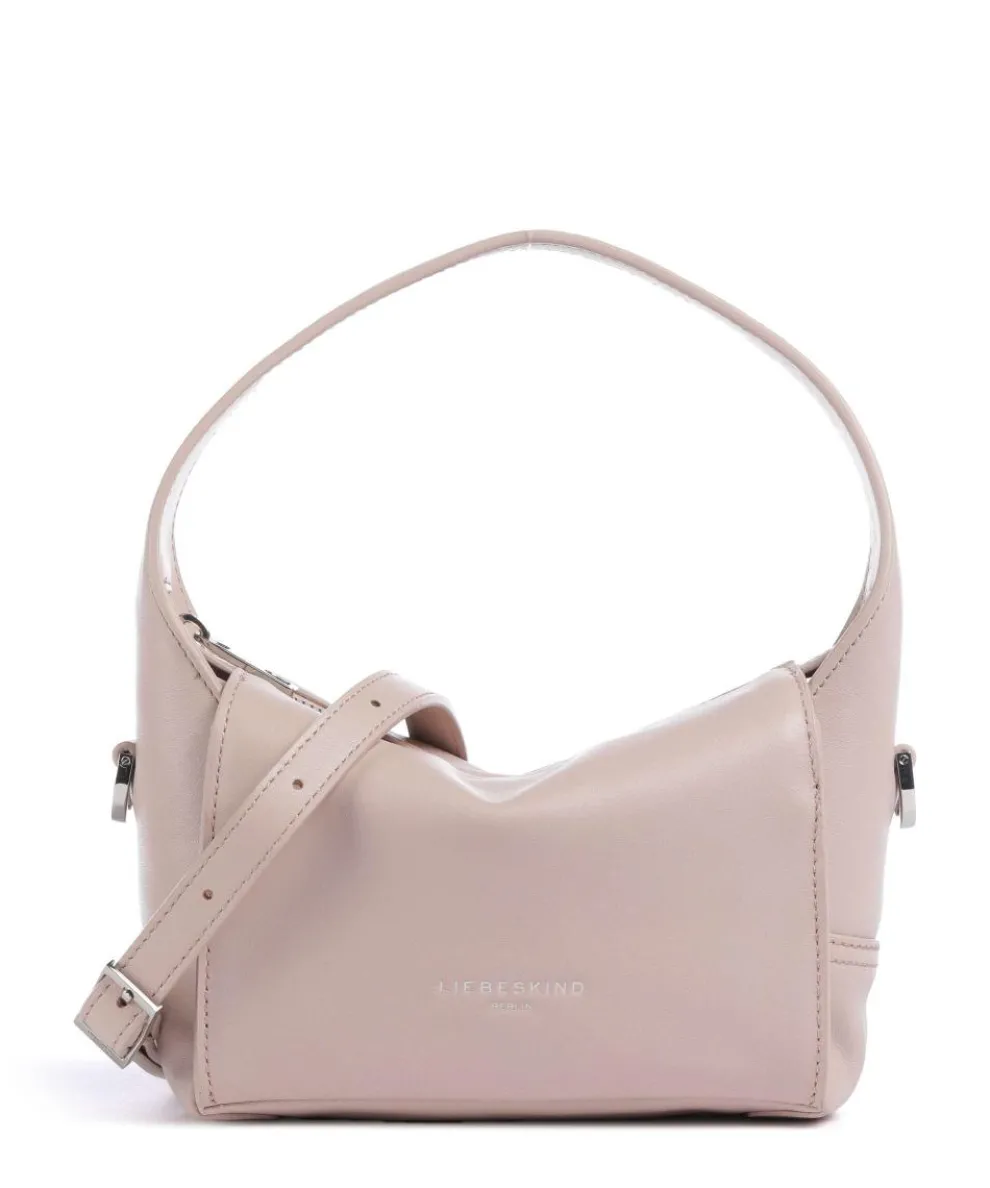 Lou 2 Calf Optic XS Umhängetasche fein genarbtes Leder rosa