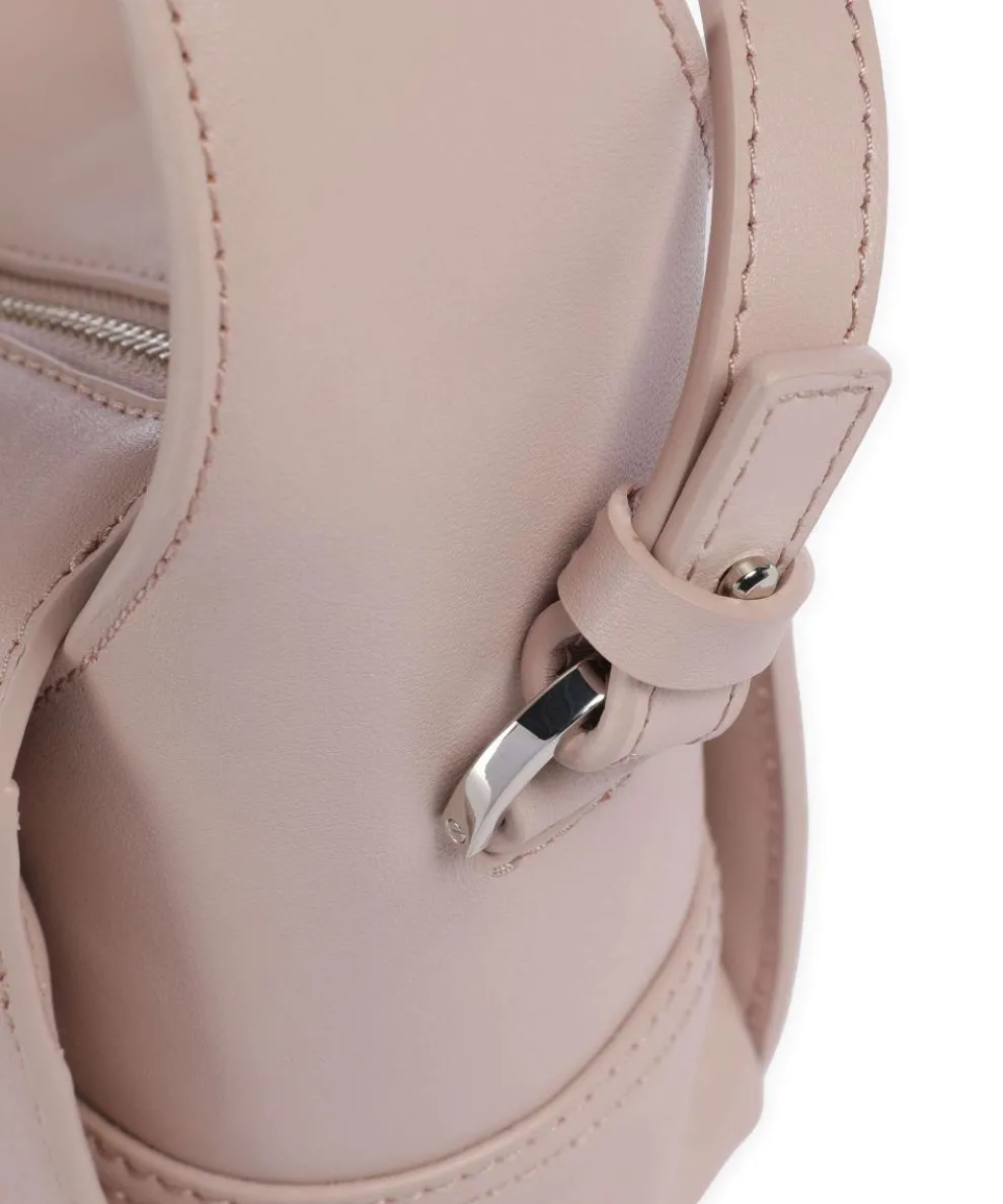 Lou 2 Calf Optic XS Umhängetasche fein genarbtes Leder rosa