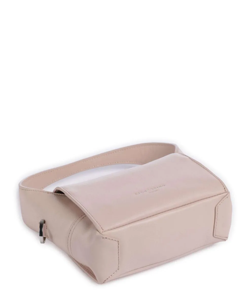 Lou 2 Calf Optic XS Umhängetasche fein genarbtes Leder rosa