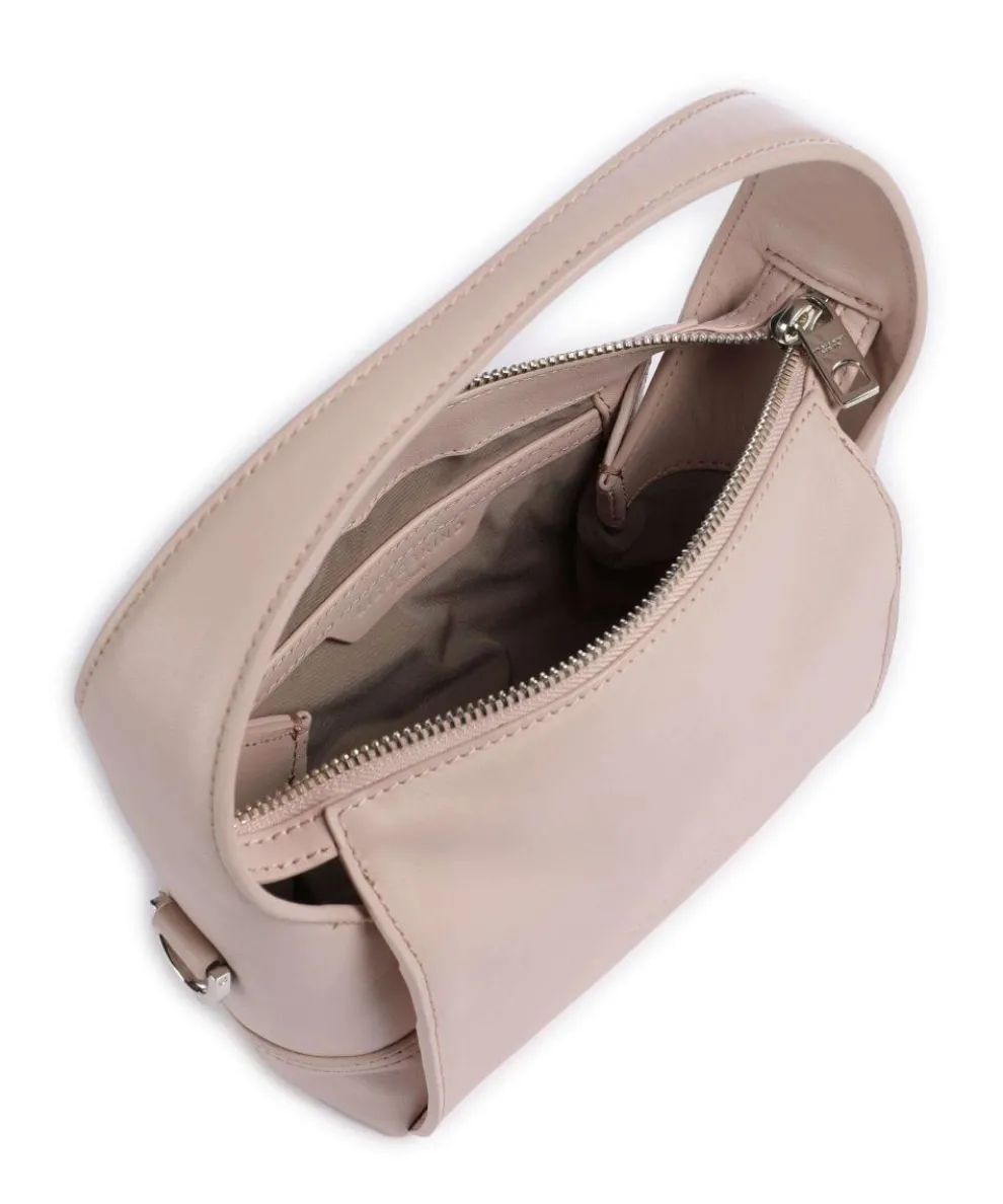 Lou 2 Calf Optic XS Umhängetasche fein genarbtes Leder rosa