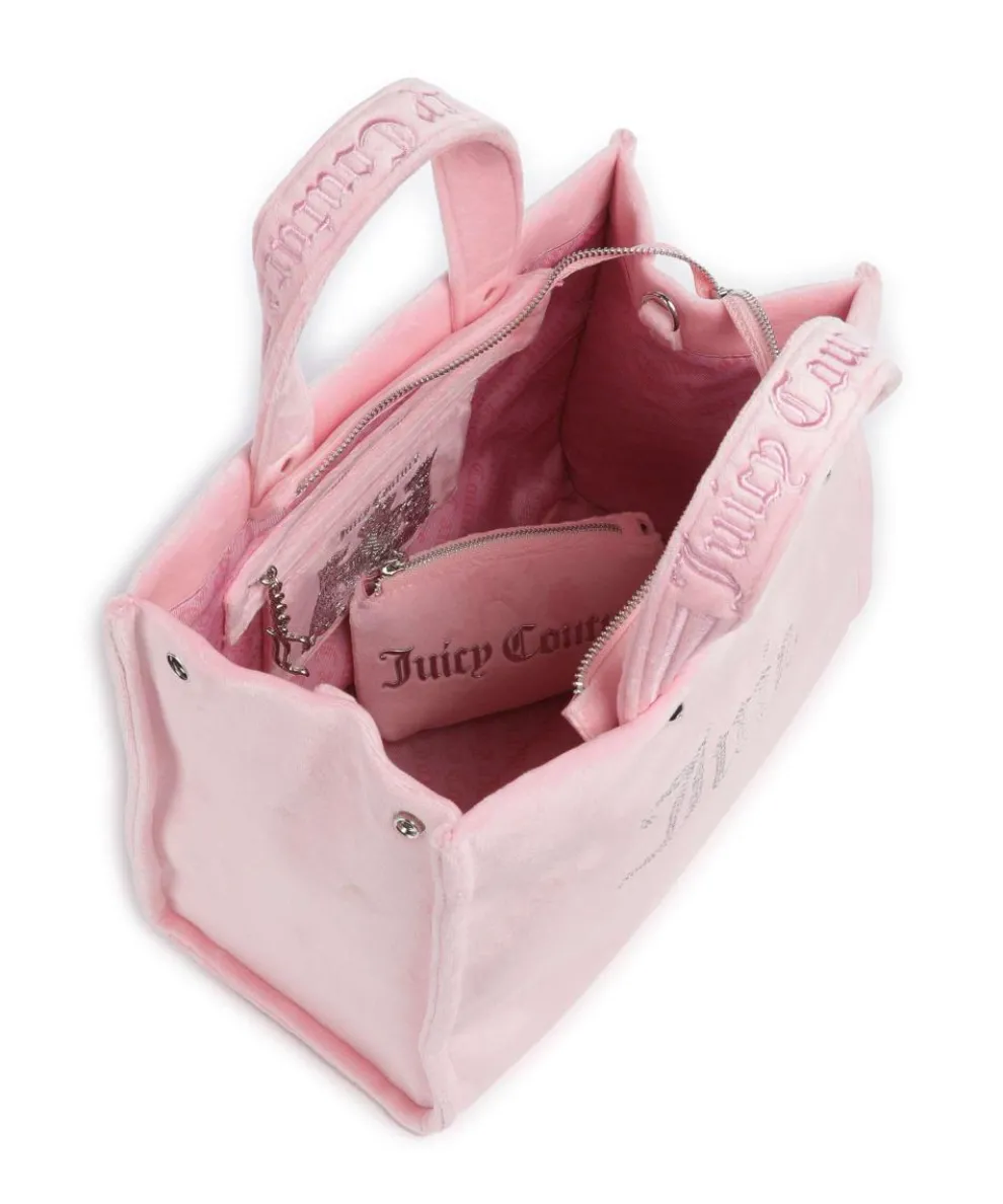 Kimberly M Handtasche Samtgewebe rosa