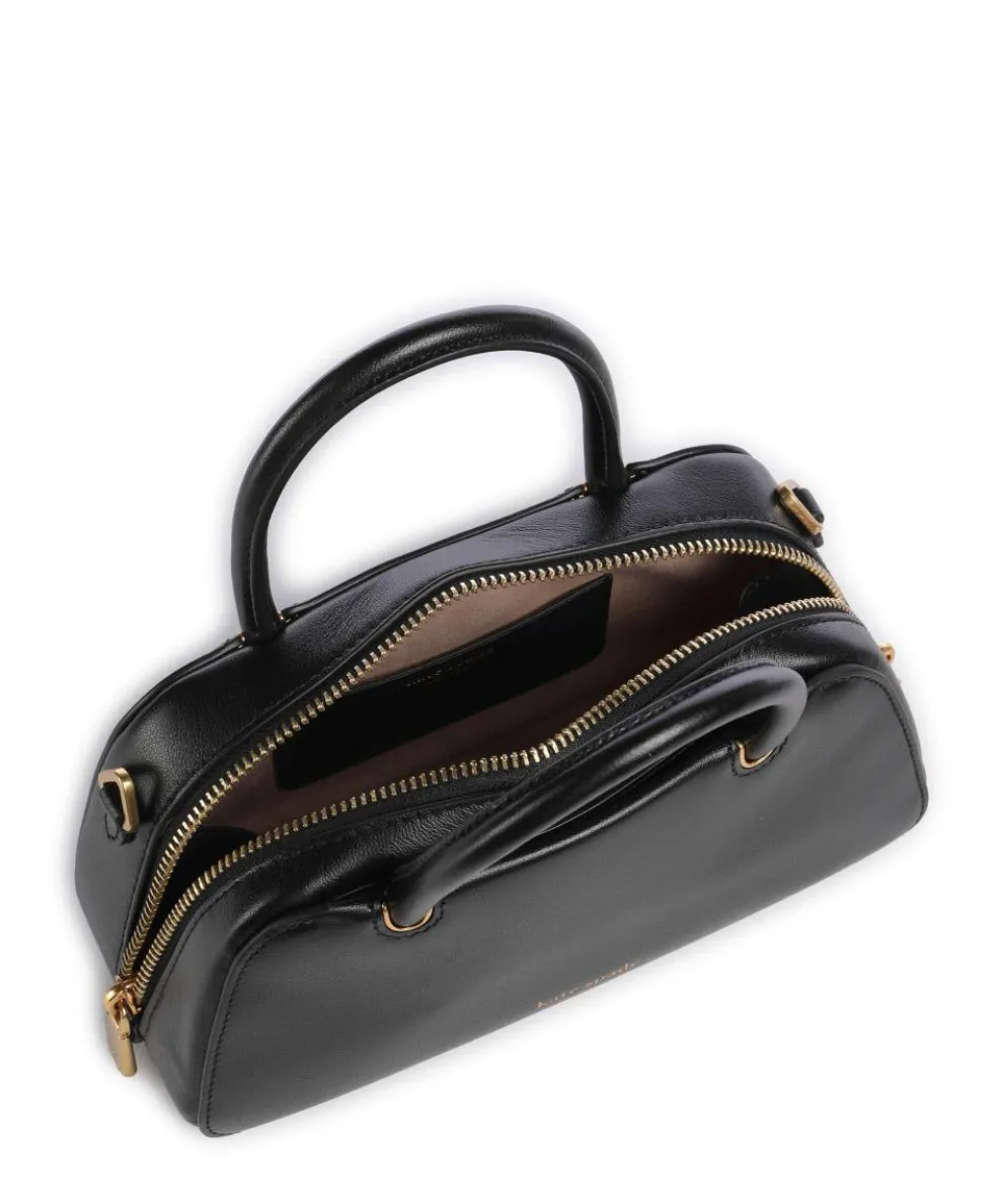 Grace Mini Handtasche fein genarbtes Rindsleder schwarz