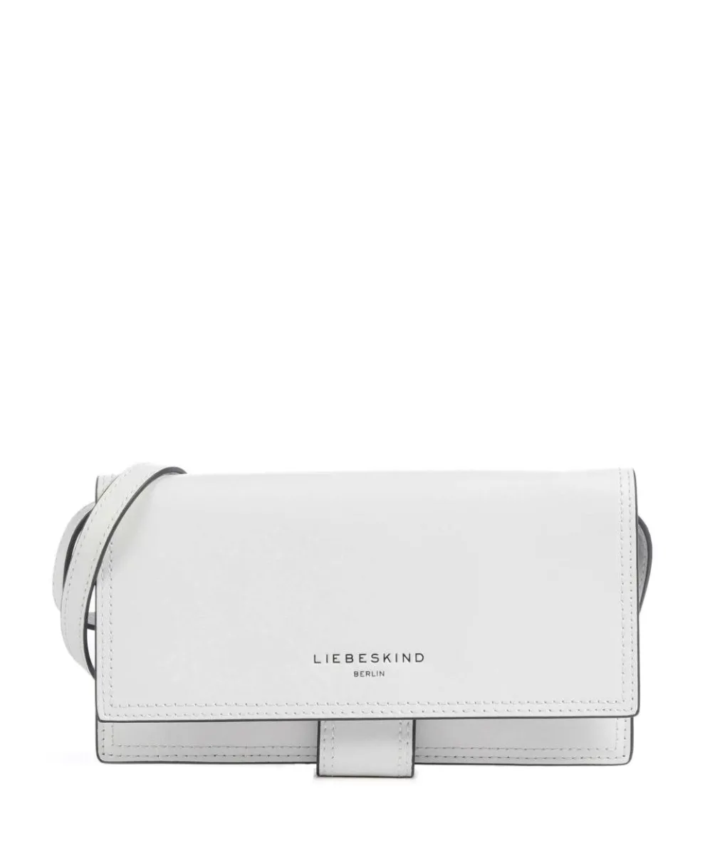 Lisa Calf Optic L Geldbörse fein genarbtes Leder weiß