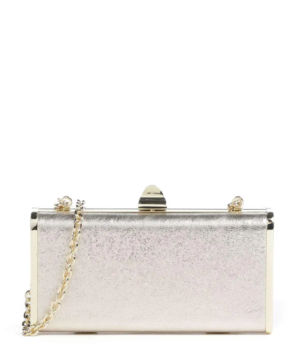 Eliv Umhängetasche genarbtes Rindsleder gold