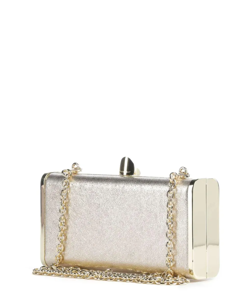 Eliv Umhängetasche genarbtes Rindsleder gold