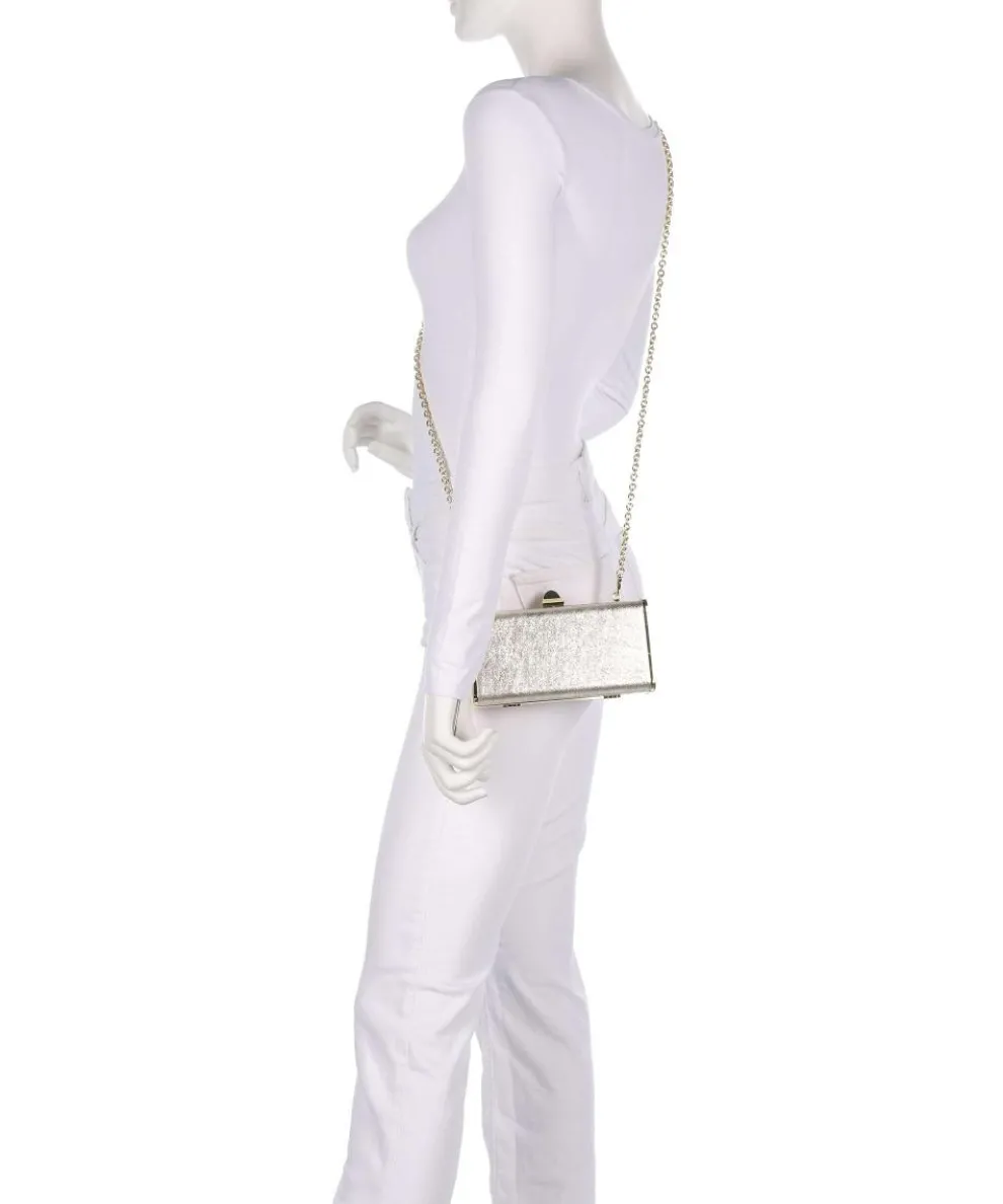 Eliv Umhängetasche genarbtes Rindsleder gold