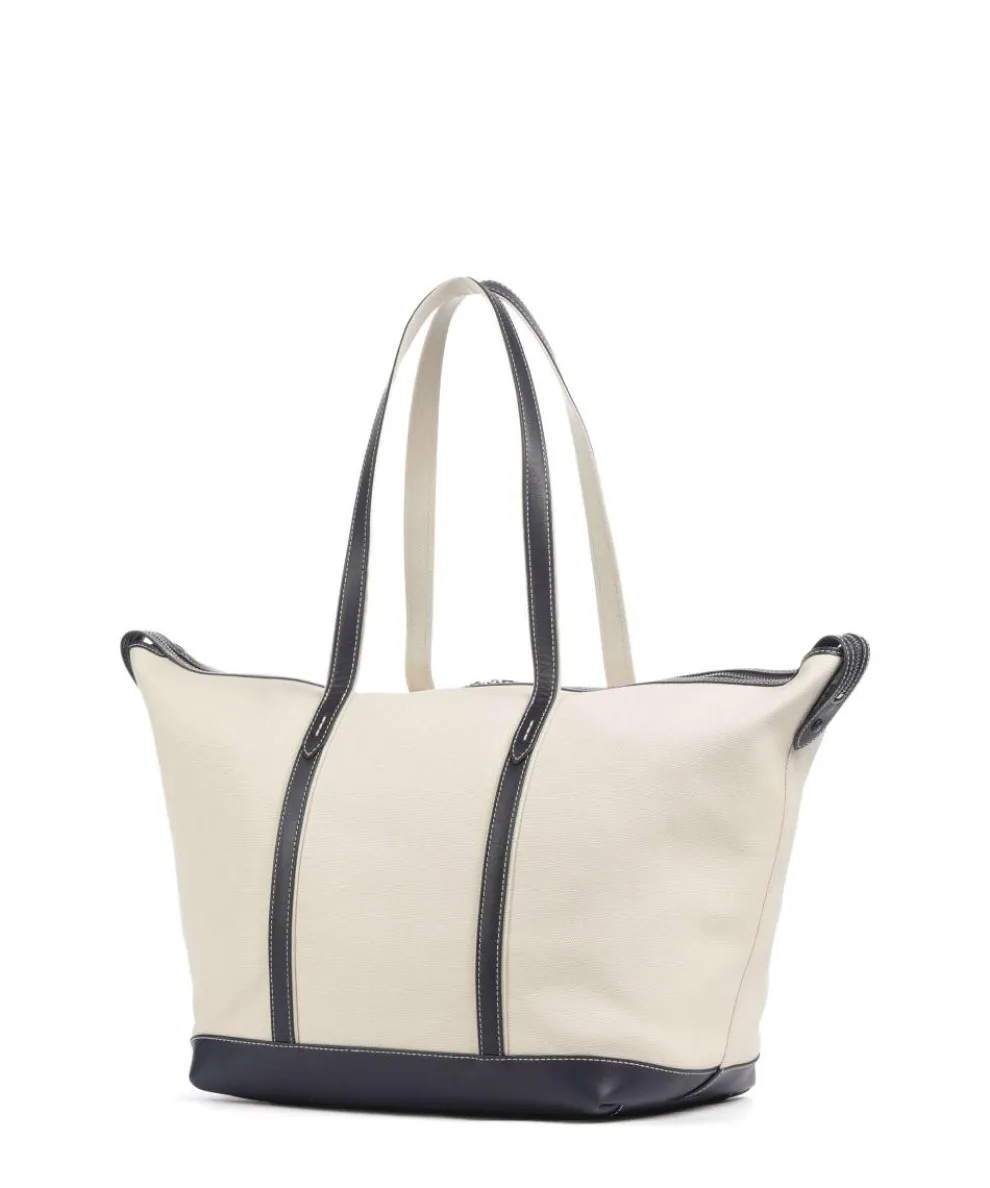 Canvas Large Shopper Canvas beige/blau