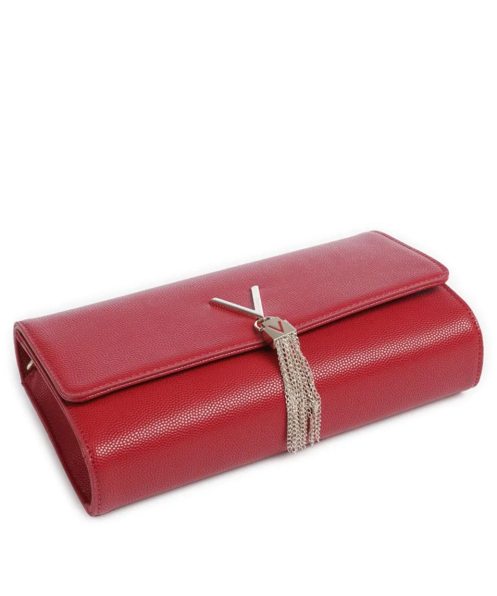 Divina Umhängetasche Lederimitat rot