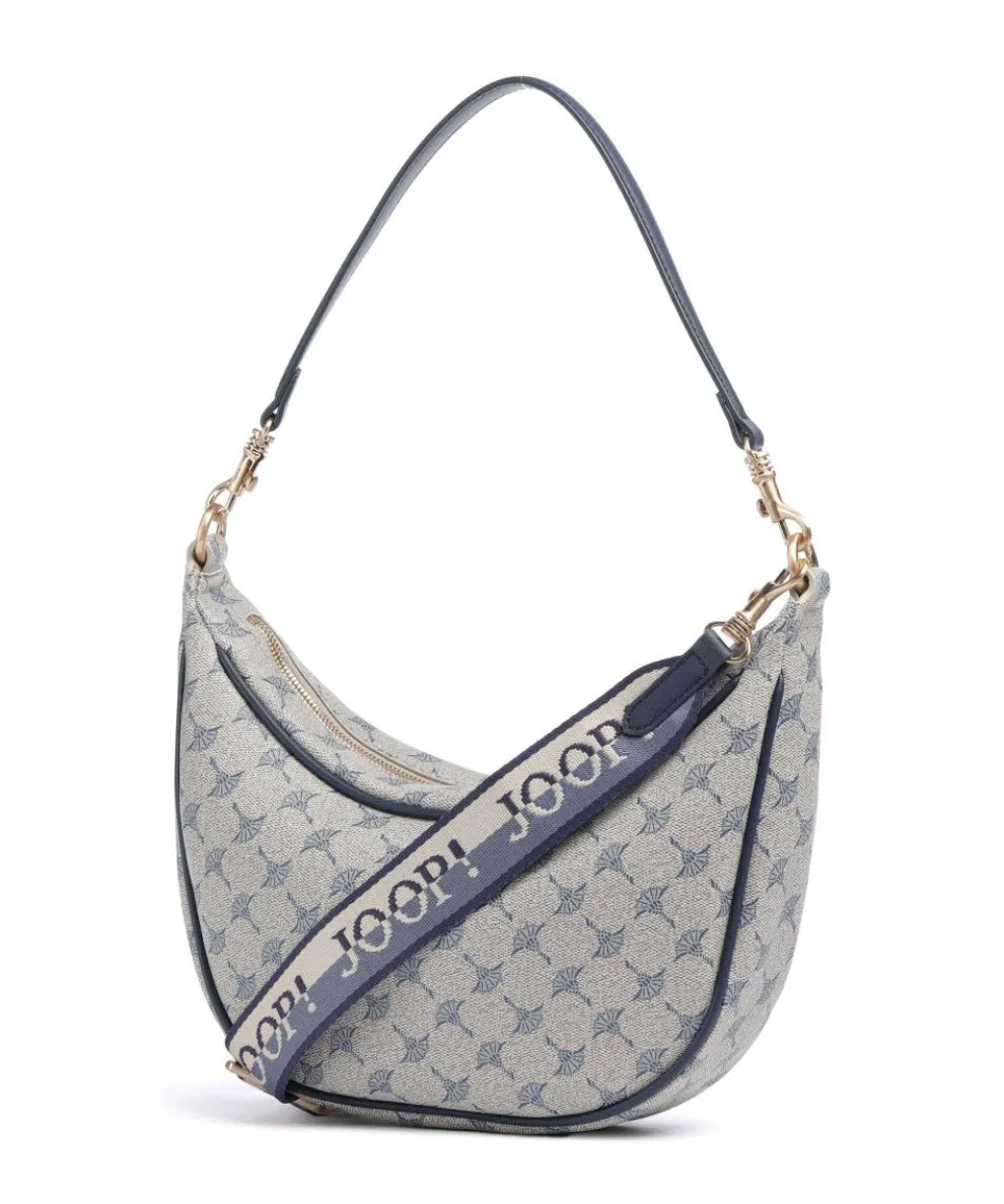 Mazzolino Diletta Jennifer Beuteltasche Lederimitat beige/blau