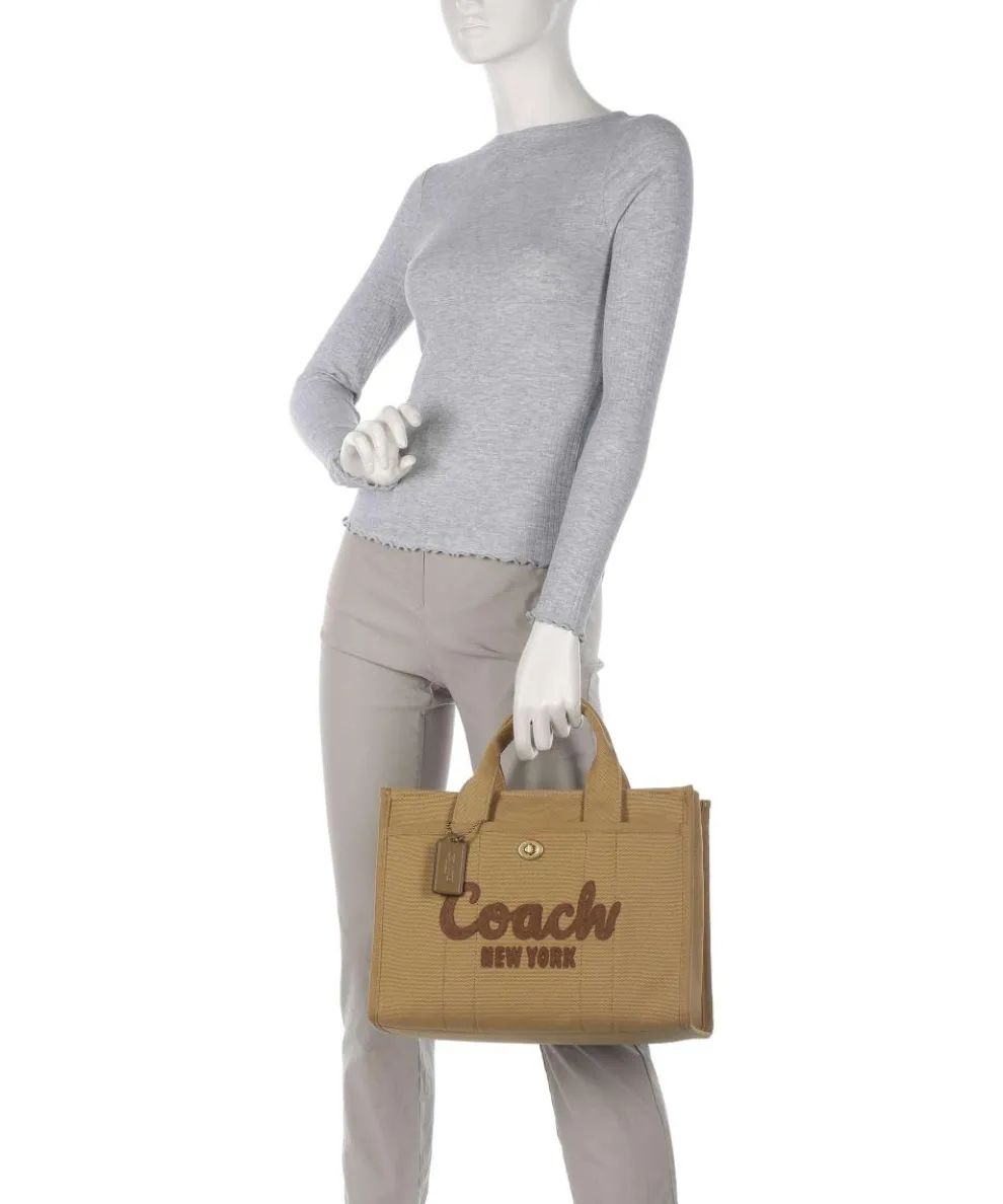 Cargo Handtasche Canvas braun