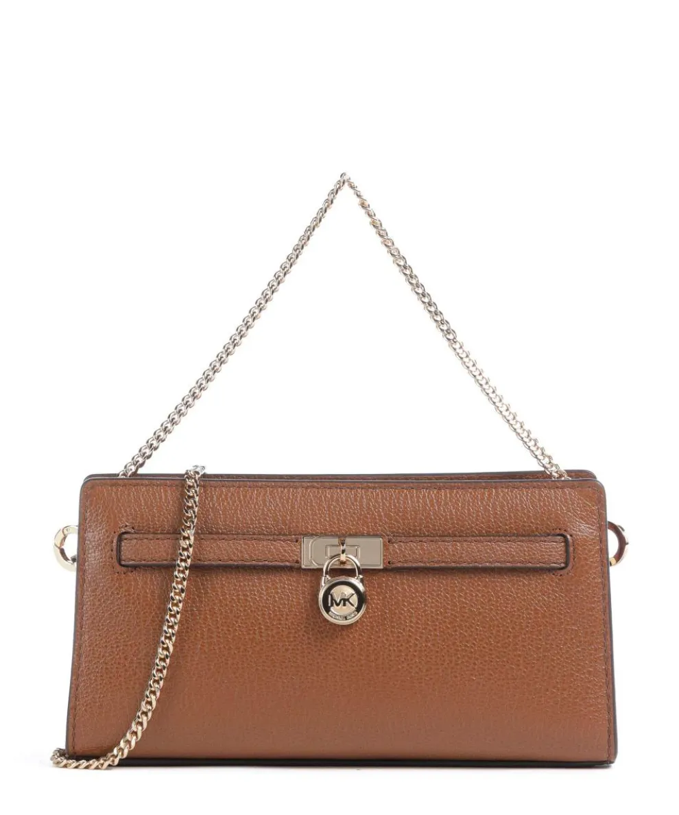 Hamilton XS Umhängetasche genarbtes Rindsleder braun