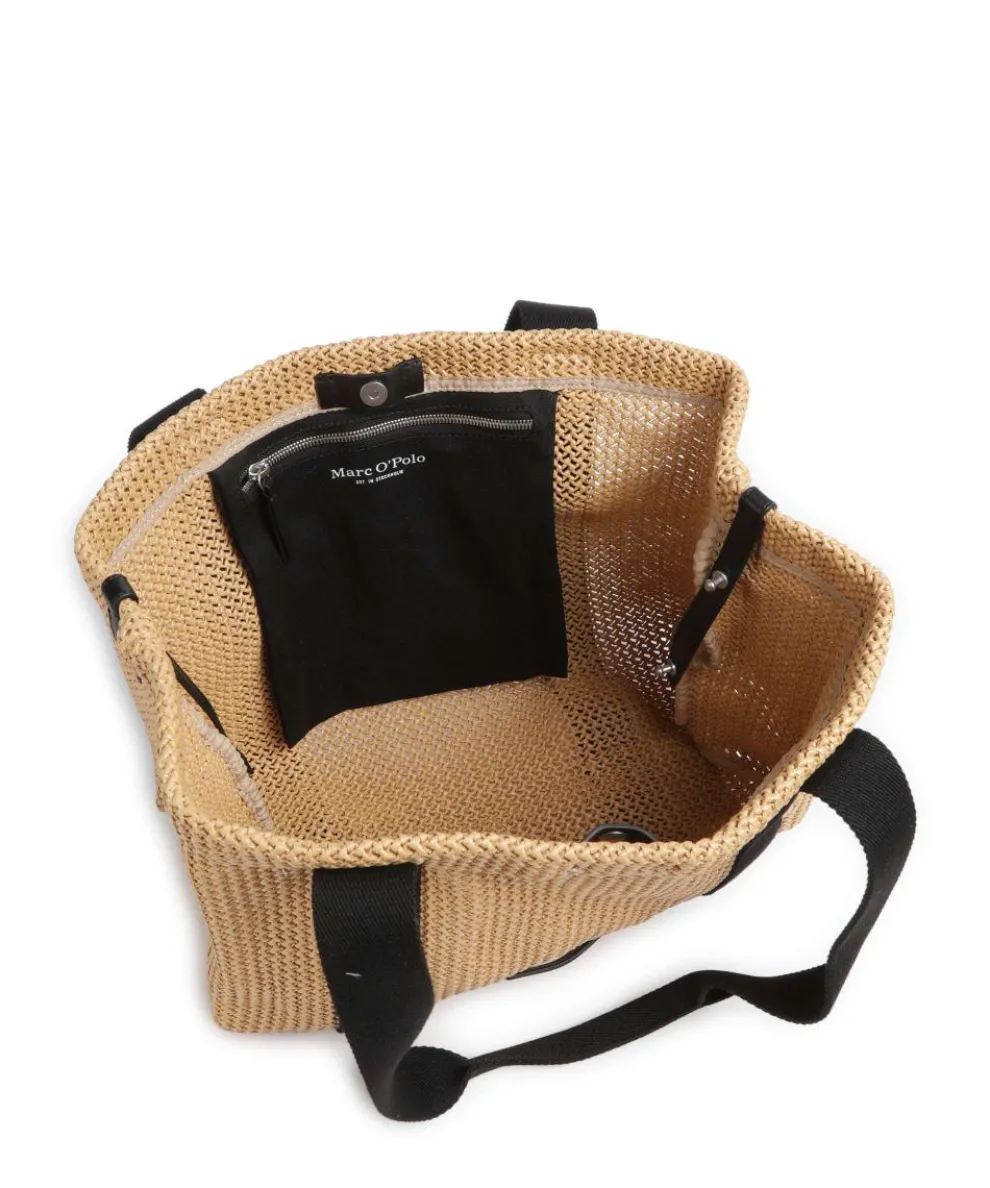 Runja Shopper Polypropylen beige/schwarz