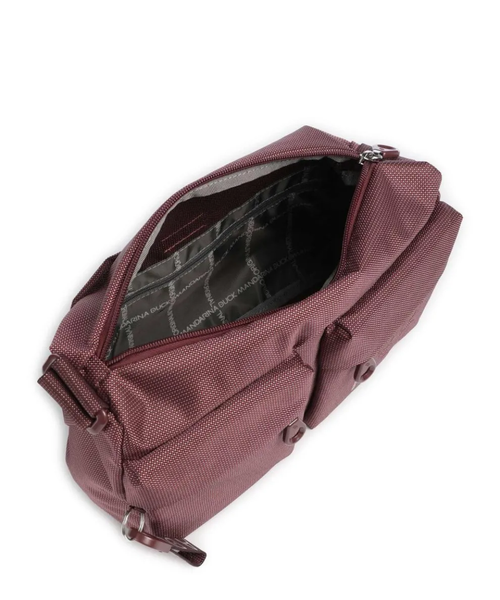 MD20 Schultertasche Polyester brombeer
