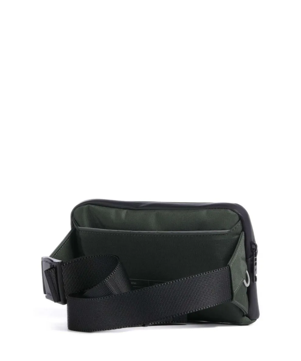 Urban Eco Gürteltasche recyceltes Polyester, Polyurethane dunkelgrün
